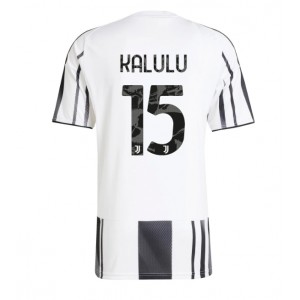 Juventus Pierre Kalulu #15 Jalkapallovaatteet Kotipaita 2025-26 Lyhythihainen